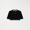SAVANNA CROP TOP WOMEN BLACK