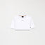SAVANNA CROP TOP WOMEN WHITE