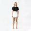 SENN CROP TOP WOMEN BLACK