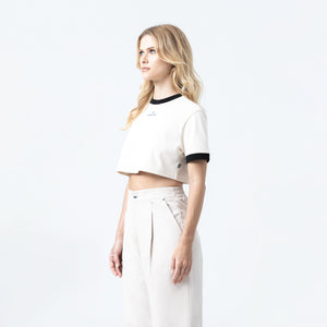 SENN CROP TOP WOMEN WHITECAP GRAY