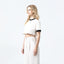 SENN CROP TOP WOMEN WHITECAP GRAY