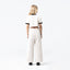 SENN CROP TOP WOMEN WHITECAP GRAY