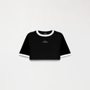 SENN CROP TOP WOMEN BLACK