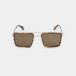 MARC SUNGLASSES SHINY GOLD BROWN