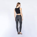SNOW KNITTED TOP WOMEN BLACK