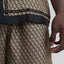 SILK SET MEN OVERSIZE SOLEIL BLACK SAFARI