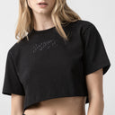 AMAL CROP TOP WOMEN BLACK