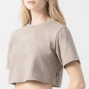 AMAL CROP TOP WOMEN TAUPE GRAY