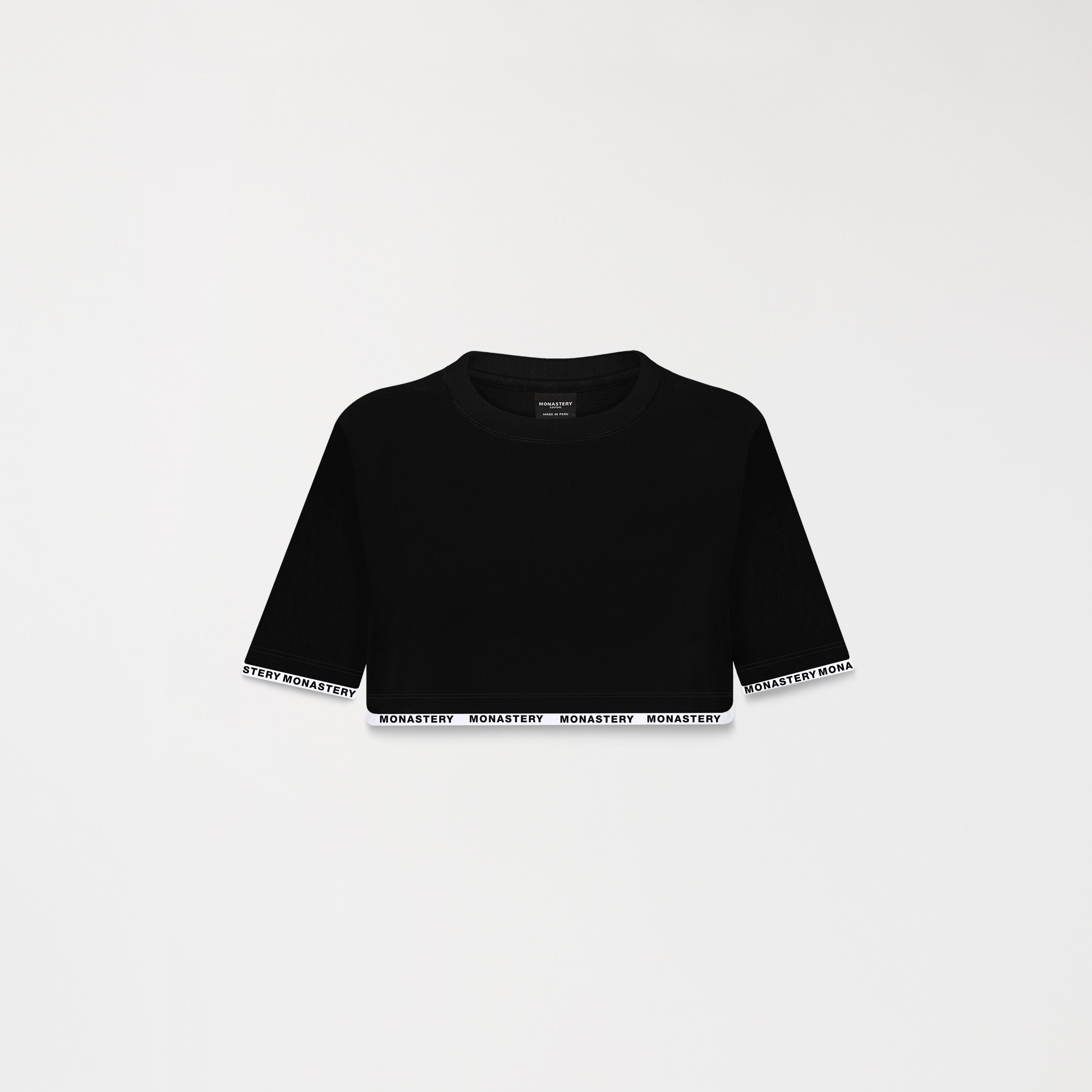 TIZOC CROP TOP WOMEN BLACK – Monastery | Official Store
