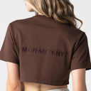 TORR CROP TOP WOMEN BROWN
