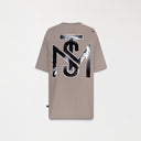 TUCKER T-SHIRT OVERSIZEDD MEN TAUPE GRAY