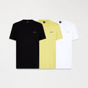 XENTHAR PACK T-SHIRT MEN BLACK- WHITRE- GREEN
