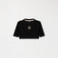 YLAIA CROP TOP WOMEN BLACK