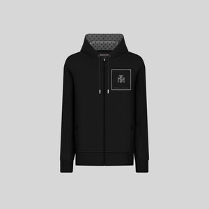 AKTION BLACK HOODIE | Monastery Couture