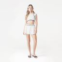 ALLENDE SKIRT WOMEN WHITE - Monastery | Tienda Oficial Colombia