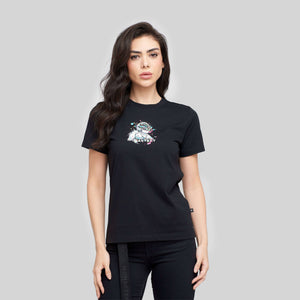 AMY BLACK T-SHIRT | Monastery Couture