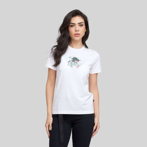 AMY WHITE T-SHIRT | Monastery Couture