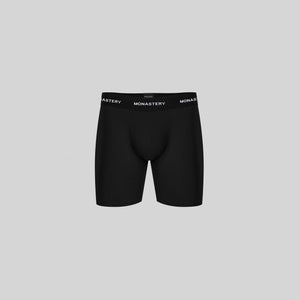 ARNAULD BLACK BOXER BRIEFS | Monastery Couture