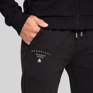 AUSTRALIS BLACK SPORT TROUSERS | Monastery Couture