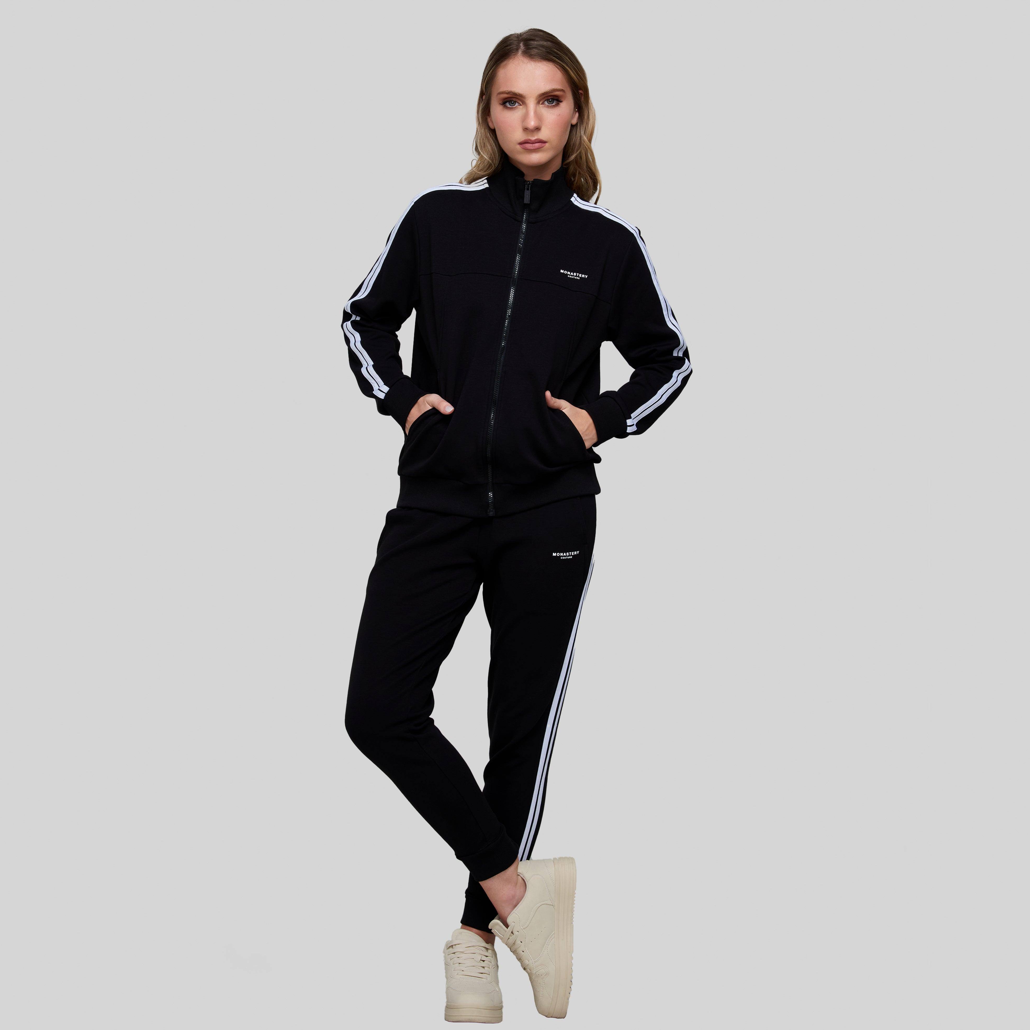 BOREALIS BLACK SPORT TROUSERS | Monastery Couture