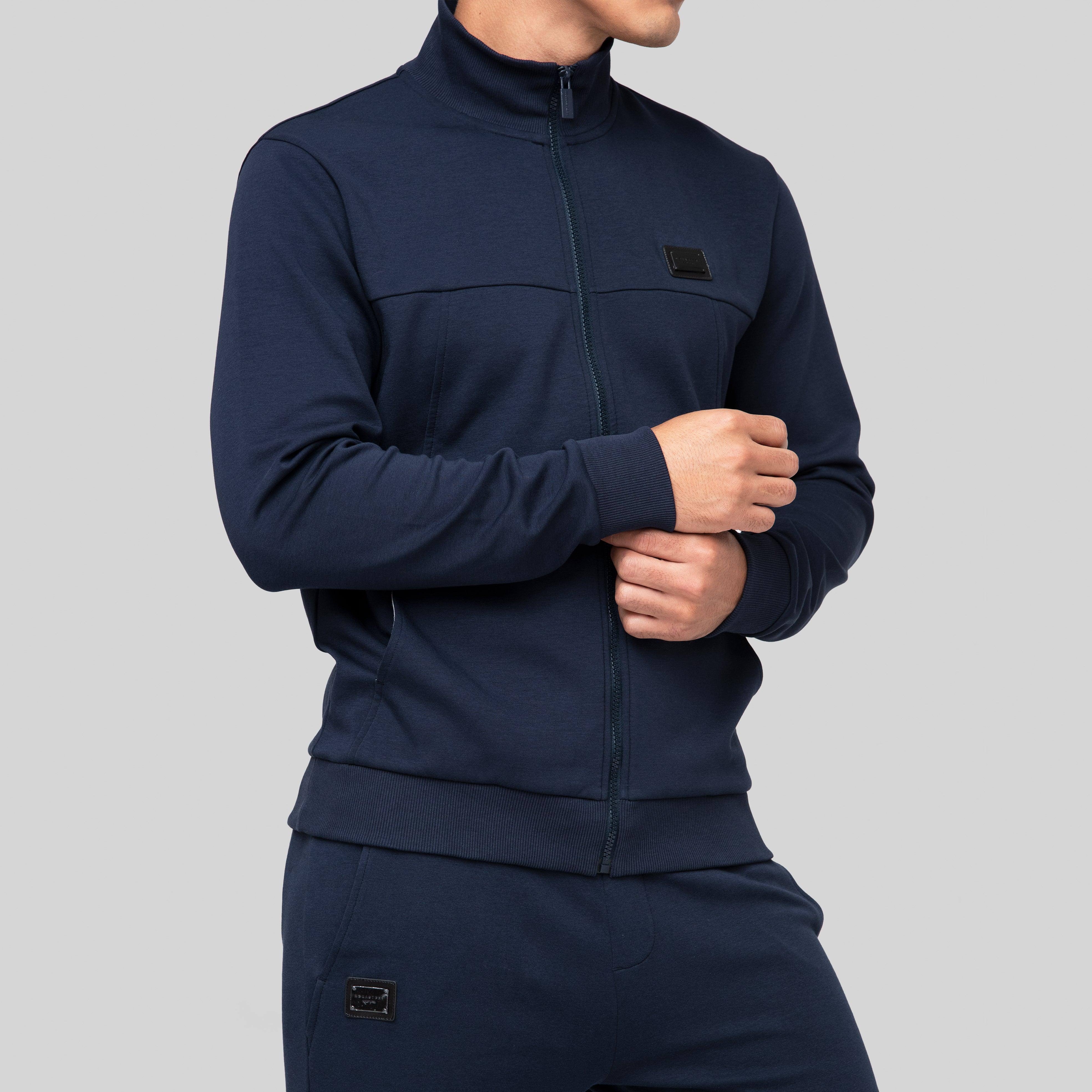 CIRCINUS NAVY BLUE SPORT JACKET | Monastery Couture