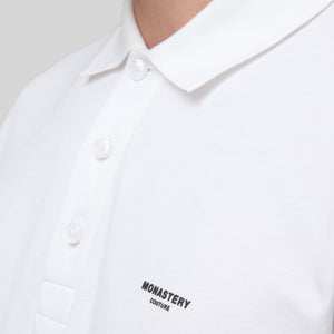 CLEARCO WHITE POLO | Monastery Couture