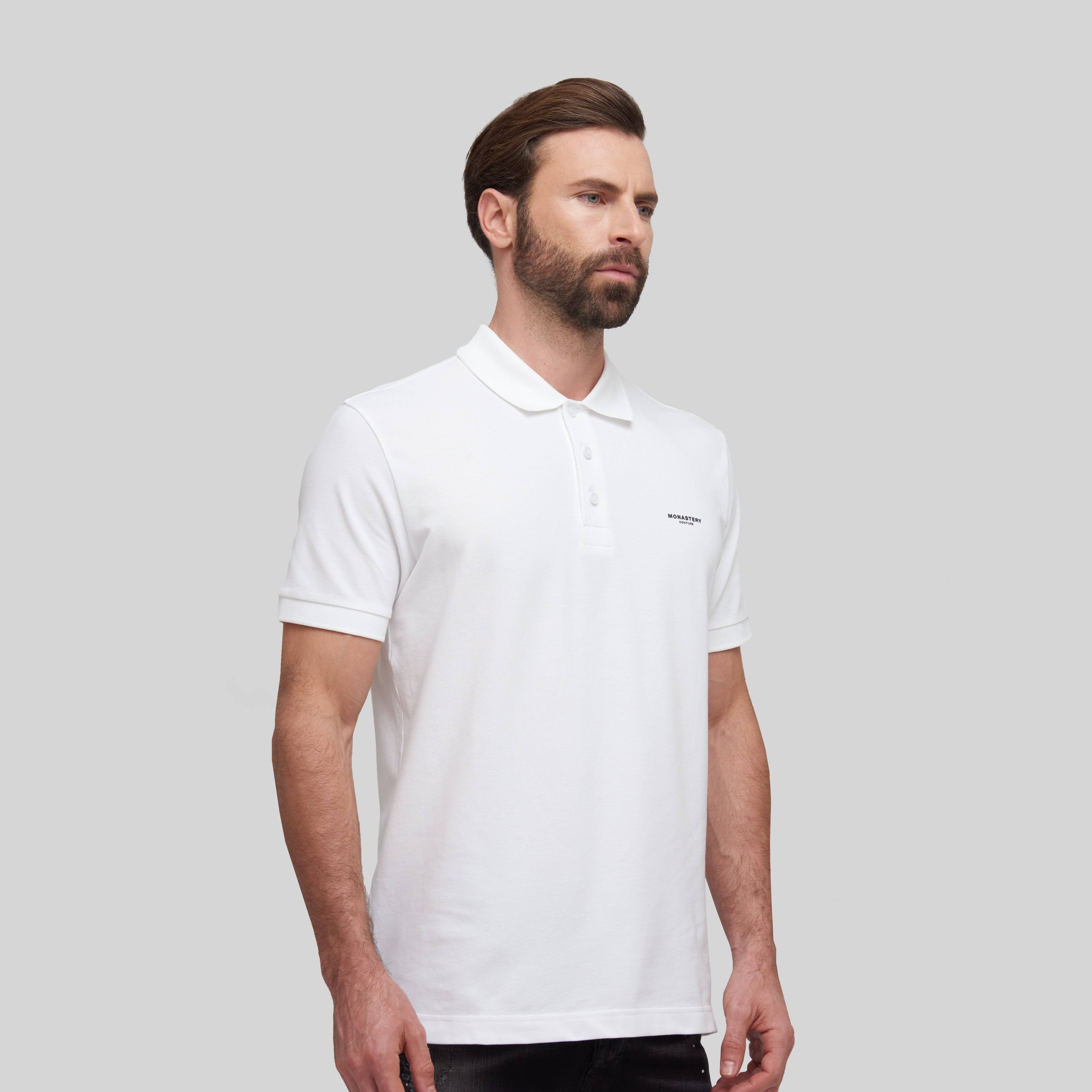 CLEARCO WHITE POLO | Monastery Couture