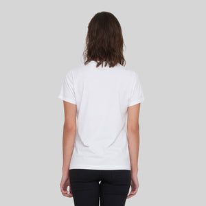 FINLE WHITE T-SHIRT | Monastery Couture