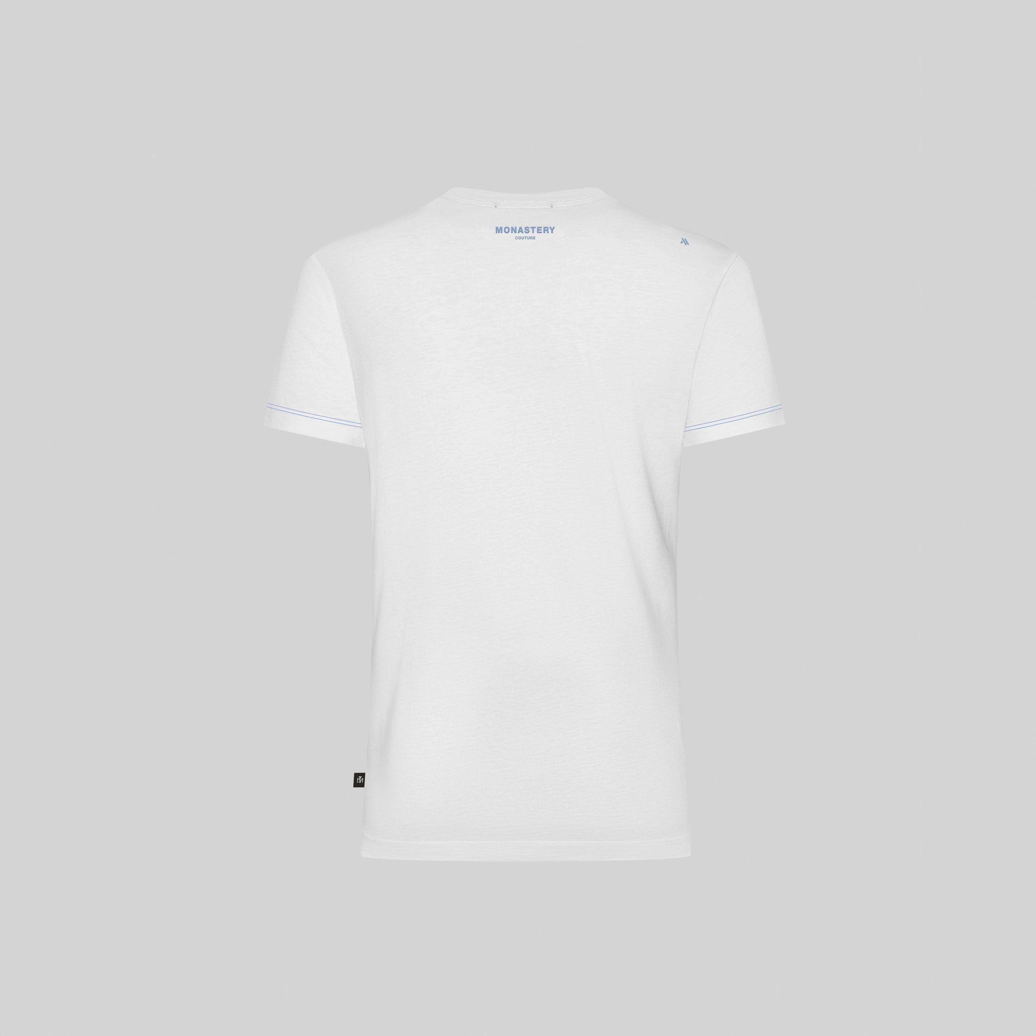 FINLE WHITE T-SHIRT | Monastery Couture