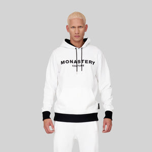 JERJES WHITE HOODIES | Monastery Couture