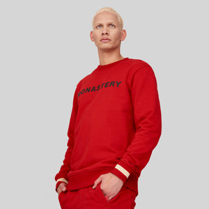 MILETO RED SWEATSHIRTS | Monastery Couture