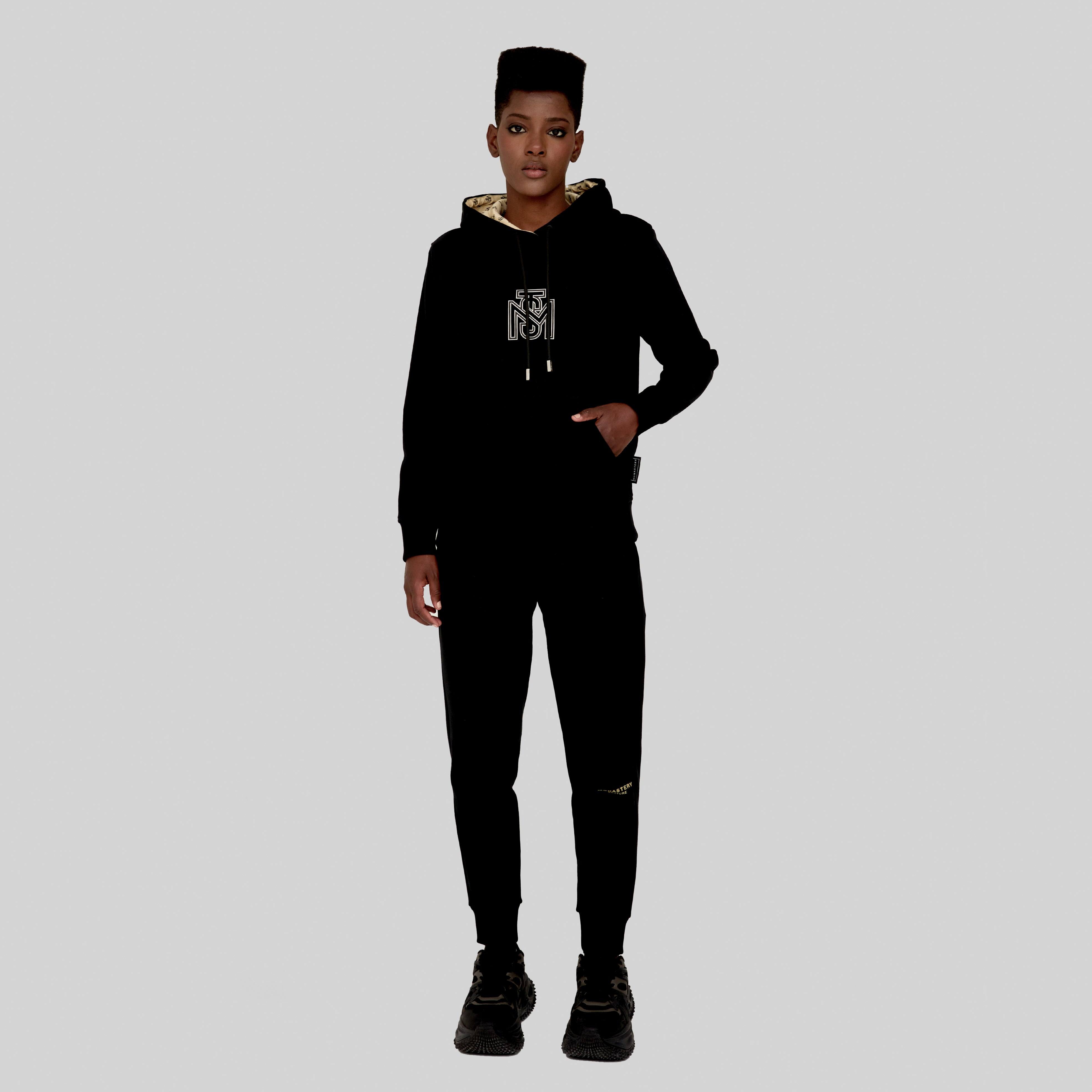 MITRA BLACK HOODIE | Monastery Couture