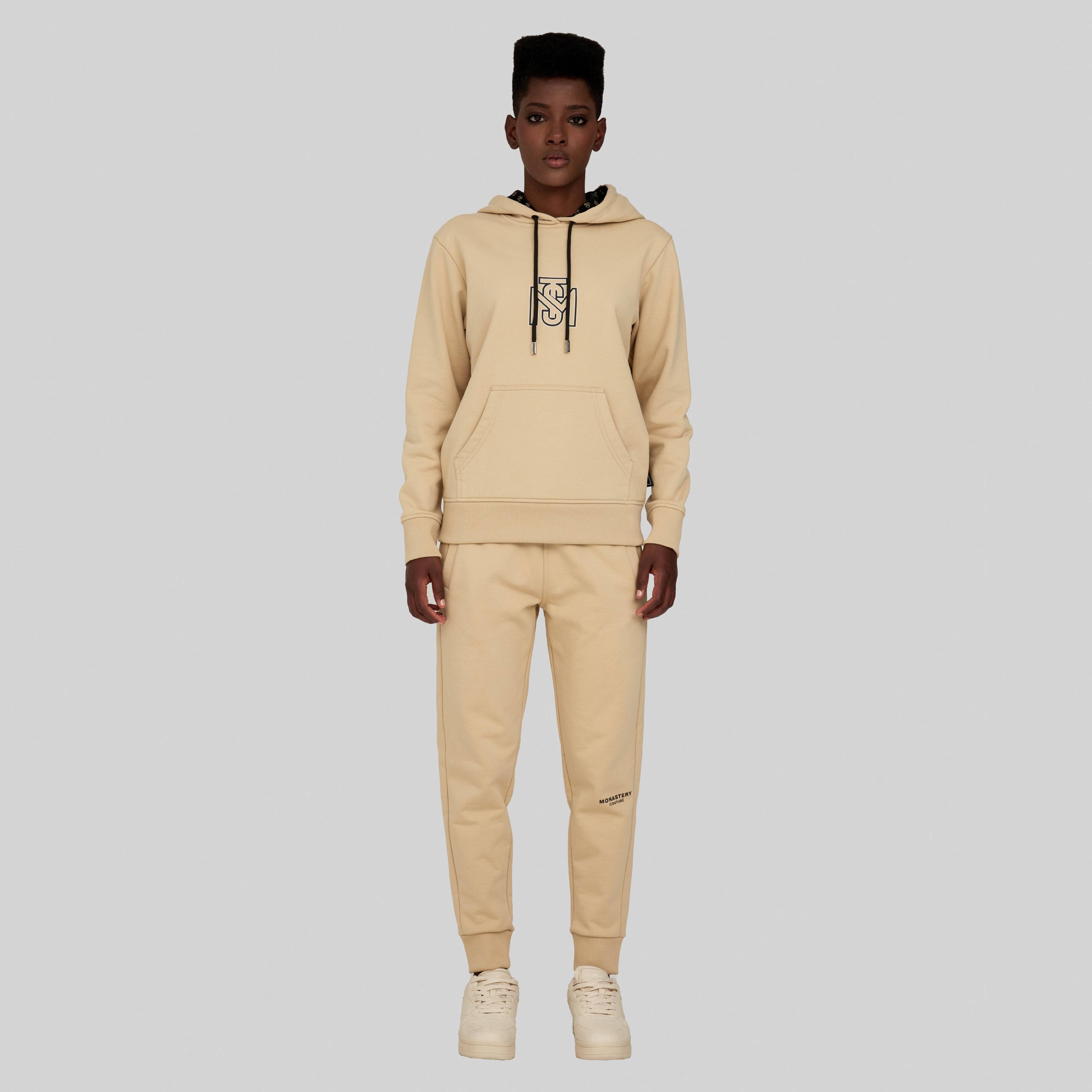 MITRA CAMEL HOODIE | Monastery Couture