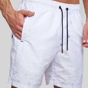 OCRIDA WHITE SWIM SHORT | Monastery Couture