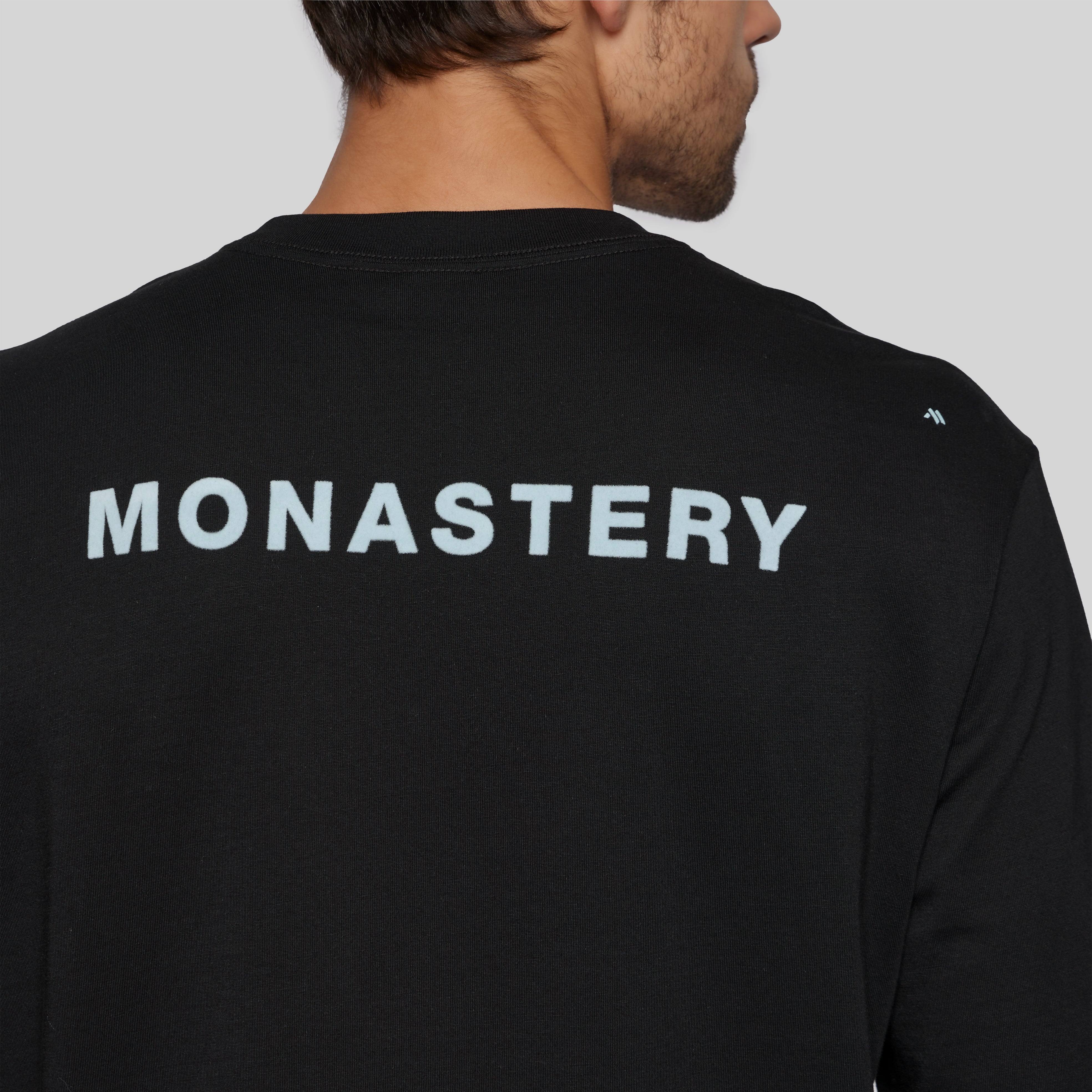 ORUX BLACK T-SHIRT OVERSIZE | Monastery Couture