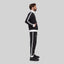TAIGETO BLACK SPORT TROUSERS | Monastery Couture