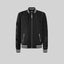 TAW BLACK BOMBER JACKET | Monastery Couture