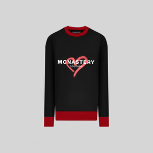 XENA BLACK SWEATSHIRTS | Monastery Couture