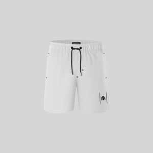 TARVOS WHITE SWIM SHORT