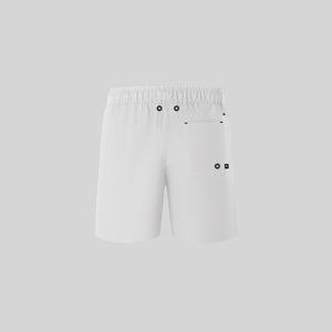TARVOS WHITE SWIM SHORT