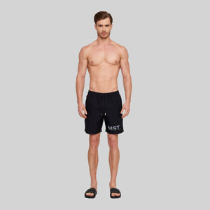 YMIR BLACK SWIM SHORT