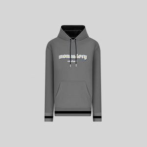 AQUARIUS GRAY HOODIE | Monastery Couture