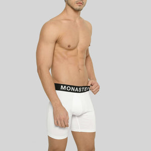 BELLINI WHITE BOXER BRIEFS | Monastery Couture