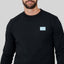 CALCIS BLACK SWEATSHIRTS | Monastery Couture