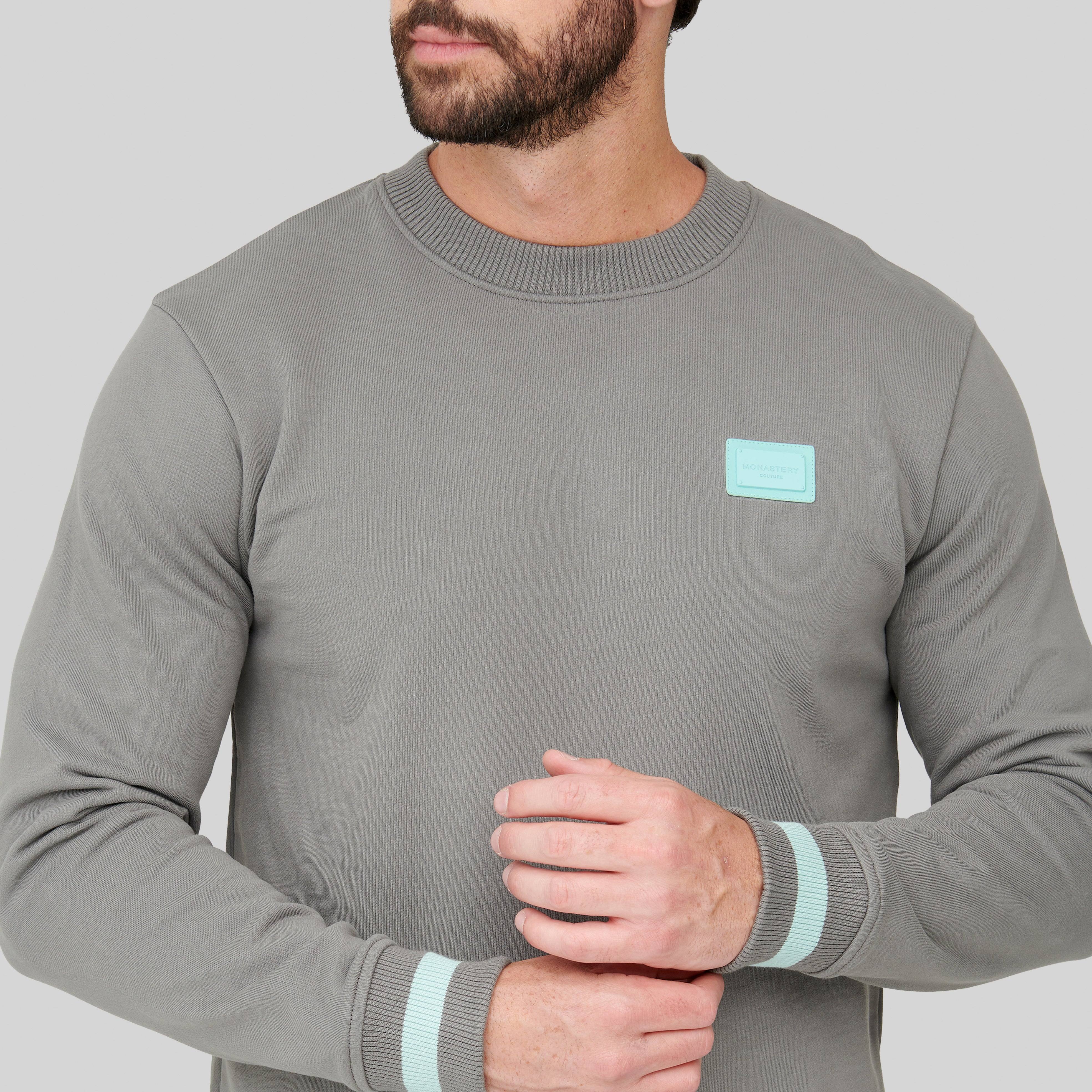 CALCIS GRAY SWEATSHIRTS | Monastery Couture