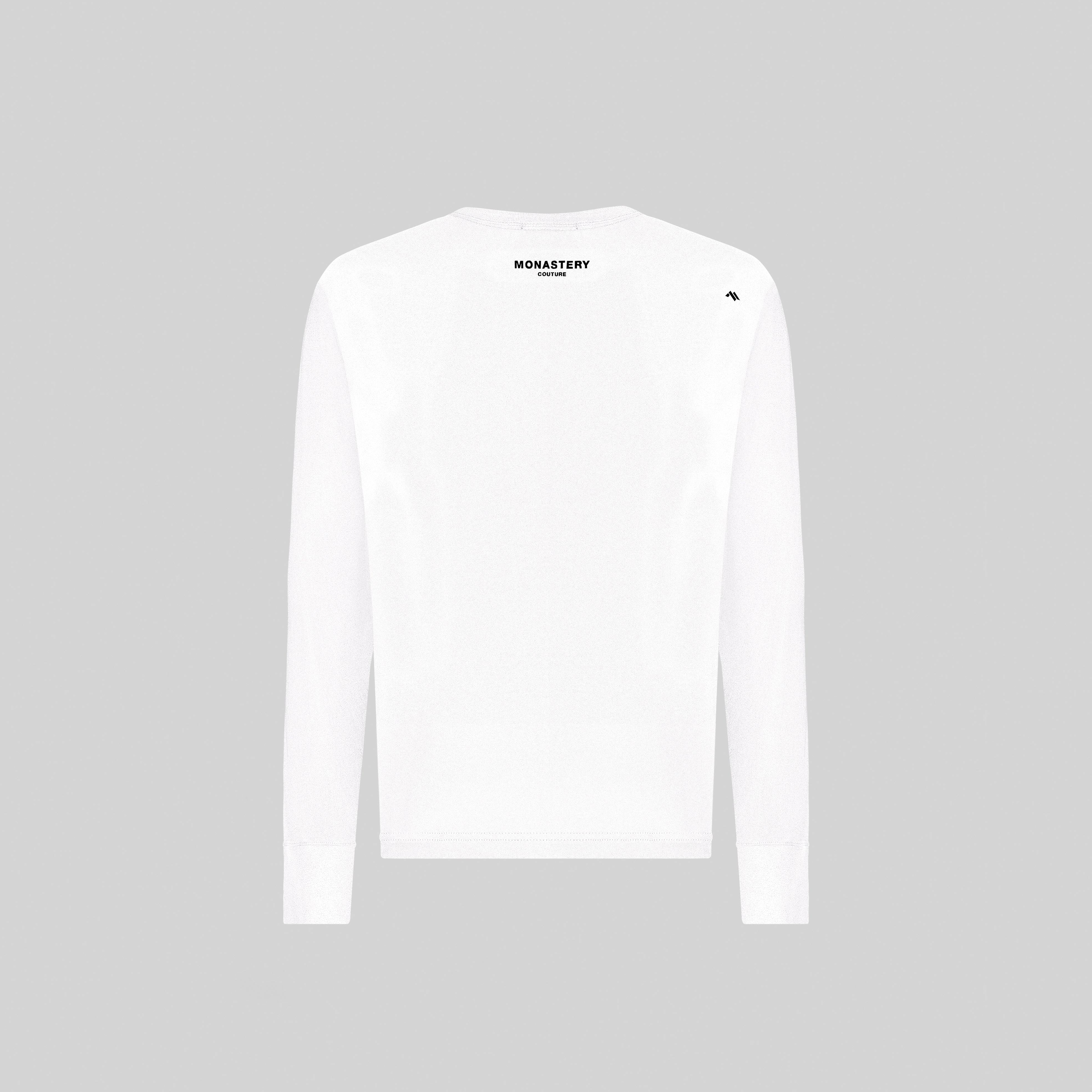 CERES WHITE LONG SLEEVE | Monastery Couture