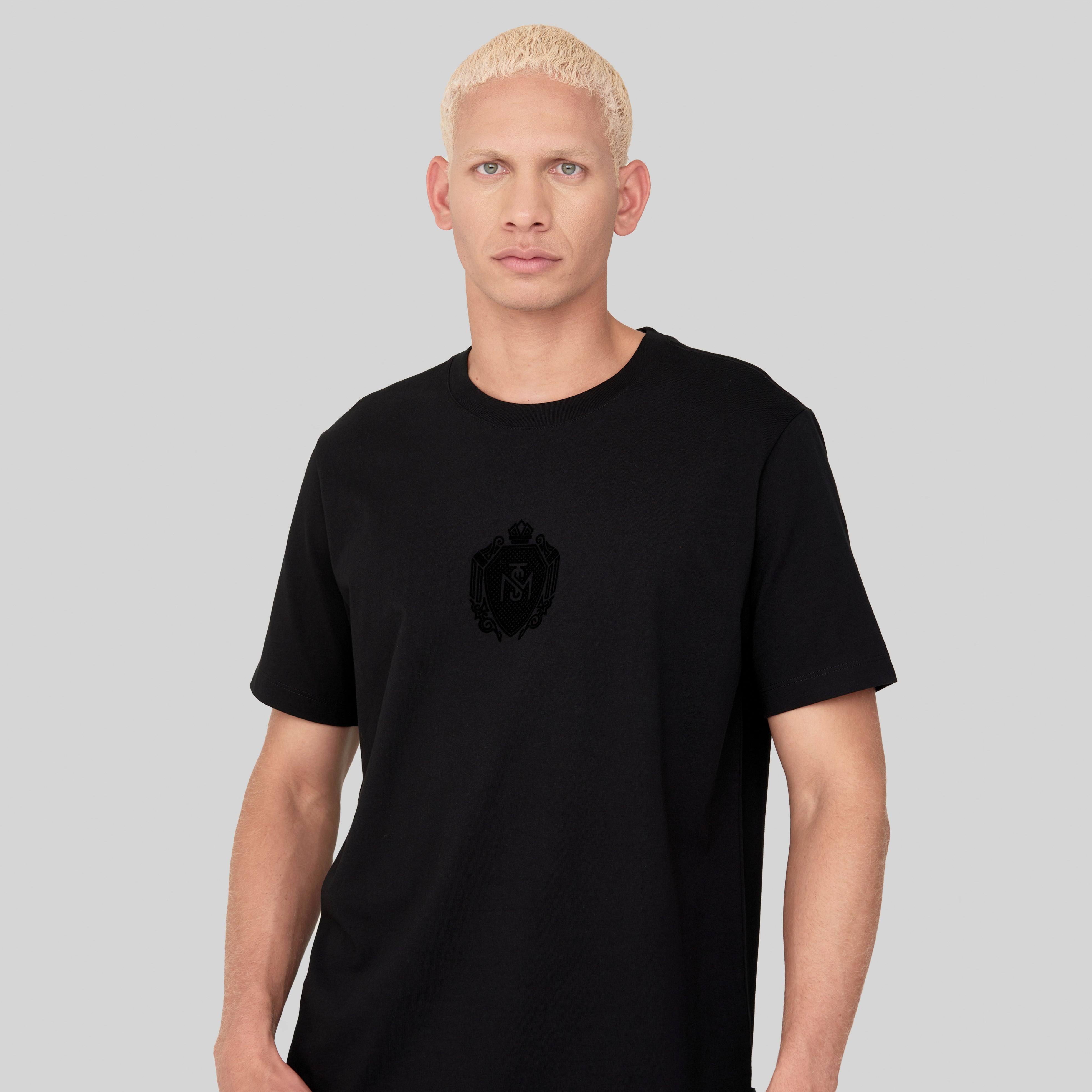 CLEONE BLACK T-SHIRT | Monastery Couture