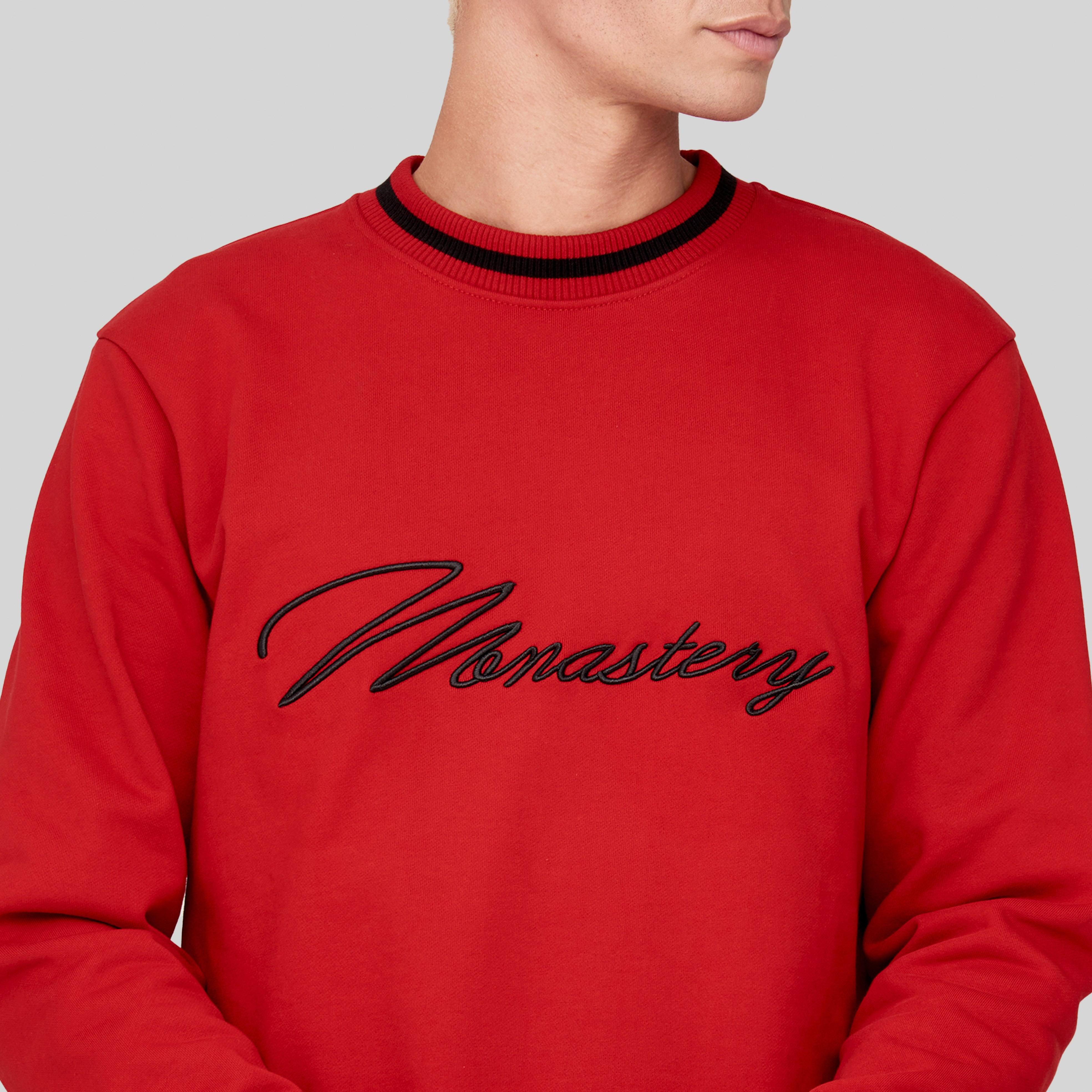 CORFÚ RED SWEATSHIRTS | Monastery Couture