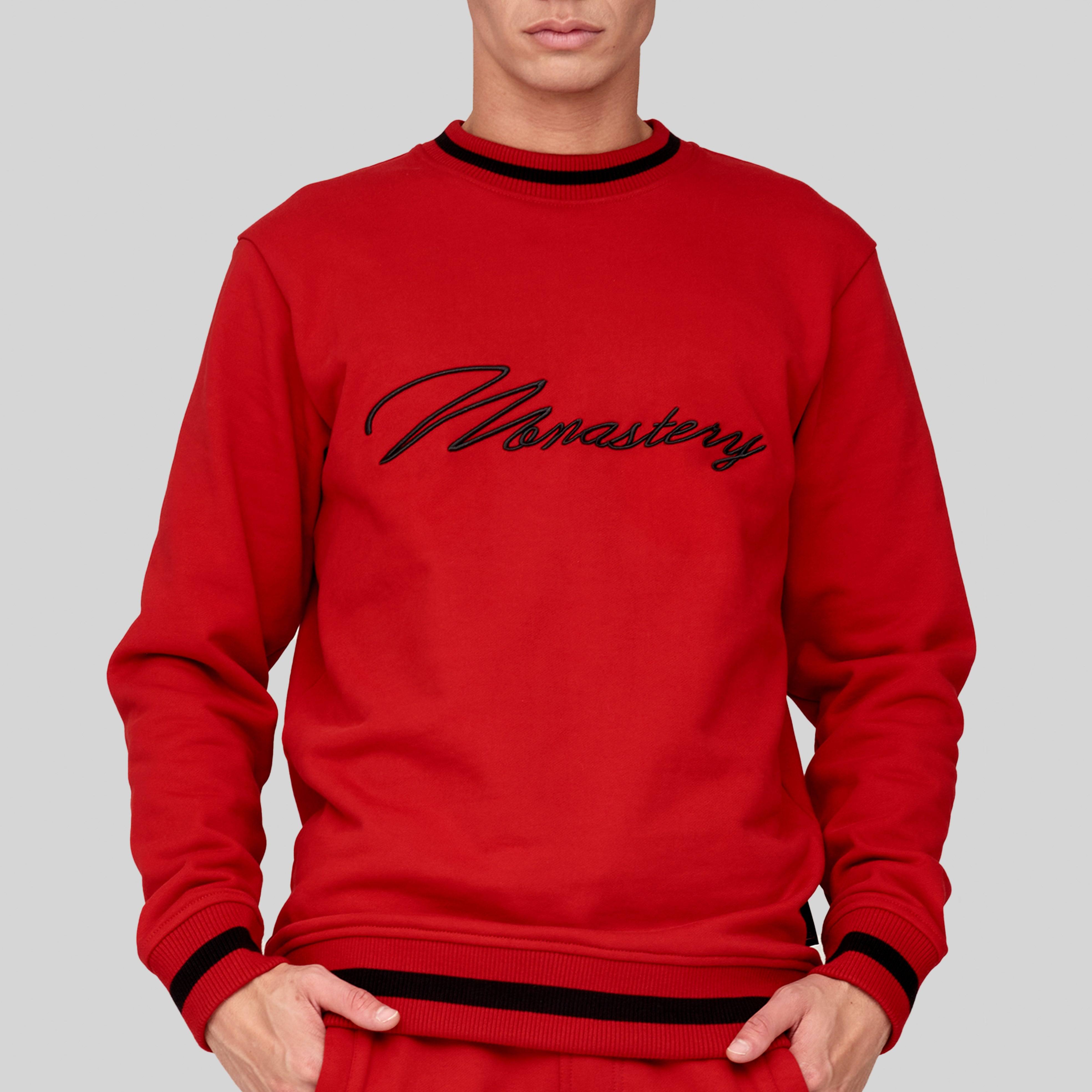 CORFÚ RED SWEATSHIRTS | Monastery Couture