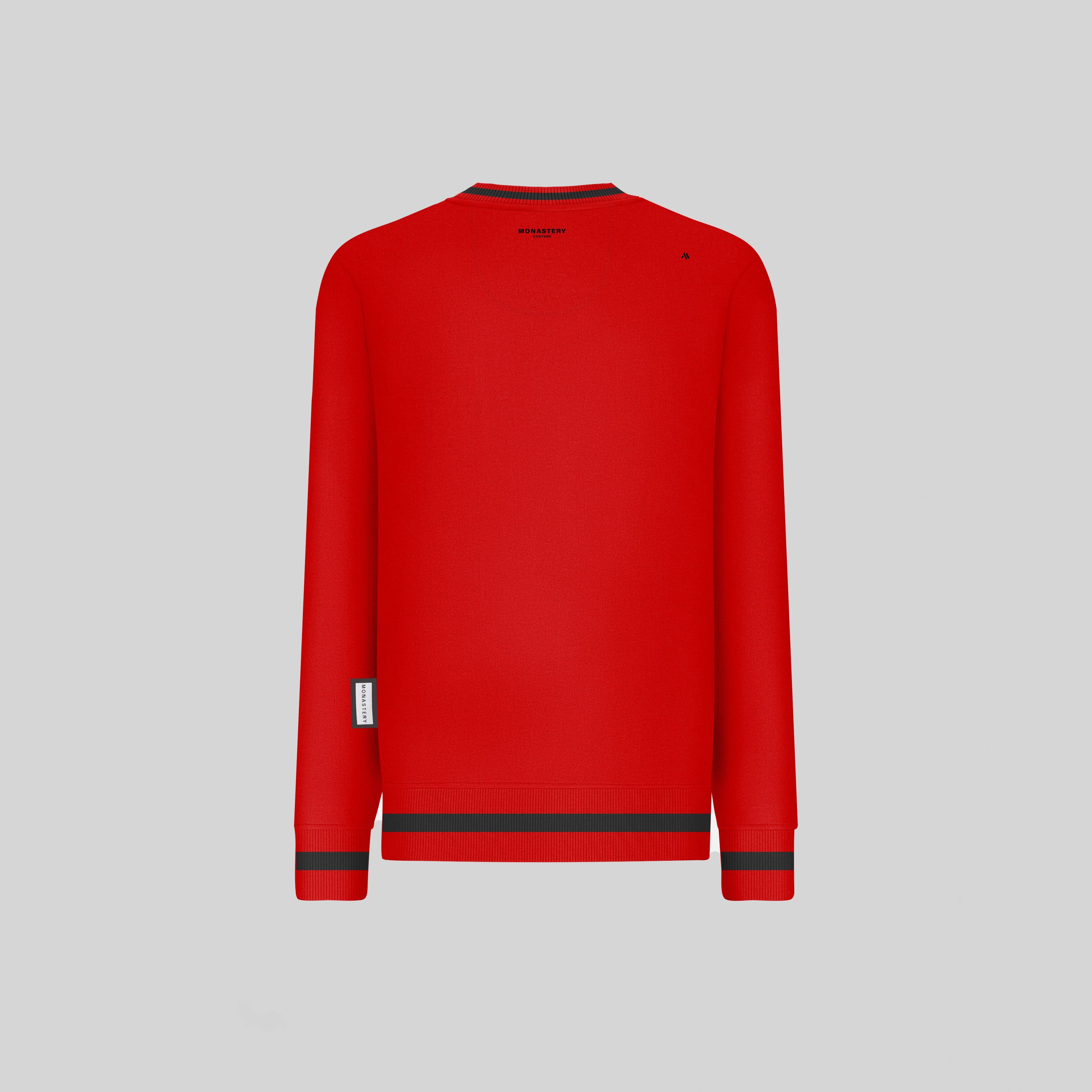 CORFÚ RED SWEATSHIRTS | Monastery Couture